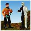 Star Trek Retro Series 6 Chekov and Cheron Action Figure Set